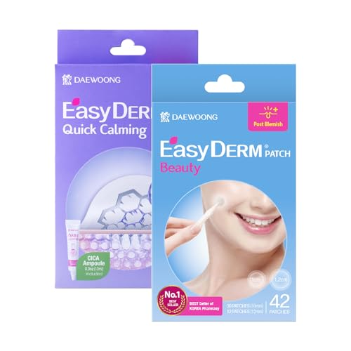 EasyDerm Quick Beauty Pimple Patch Duo Mini Cica Ampoule - DWEasyDerm Official Imagery - 1