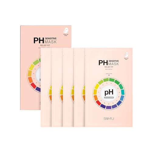 SAM’U PH Sensitive Relief Fit Face Mask – Redness-Reducing & - Product Imagery