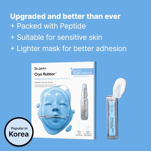 + Cryo Rubber Cooling Korean Face Mask with Serum Ampoule| - Product Imagery