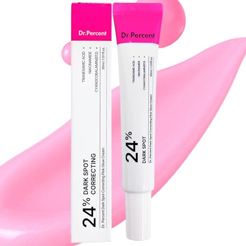 dr.percent Dark Spot 24% Correcting Pink Glow Cream - Tranexamic Acid 6% & - dr.percent Official Product View 1