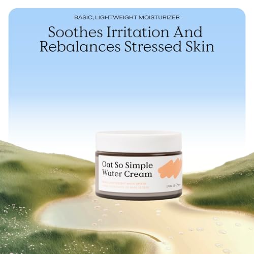 KraveBeauty Oat So Simple Water Cream for Dry, Sensitive Skin, - Product Imagery