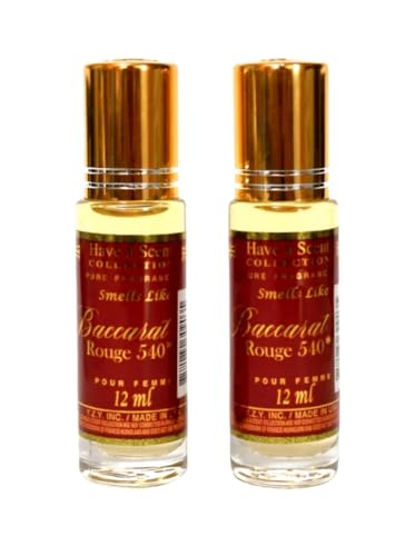 Oil Perfume Baccarat Rouge Parfum 12ml (Pack of 2) - Product Imagery