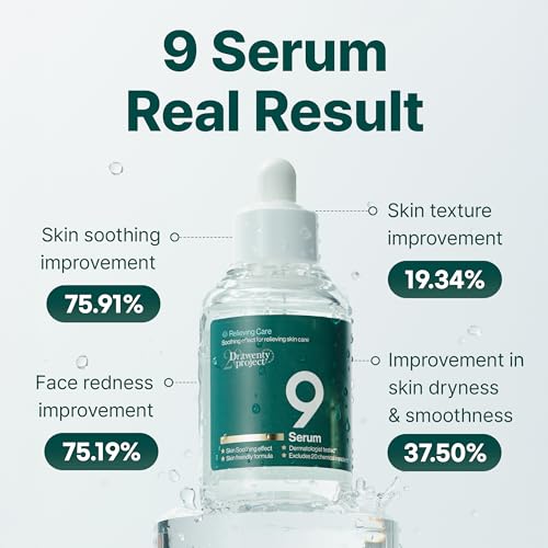 9 Serum for Calming, Hydrating, and Barrier-Strengthening with - Product Imagery