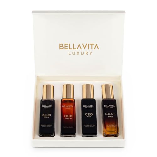 Bella Vita Organic Man Luxury Perfume Gift Set 4x20 ML for - Bella Vita Luxury Official Imagery - 1