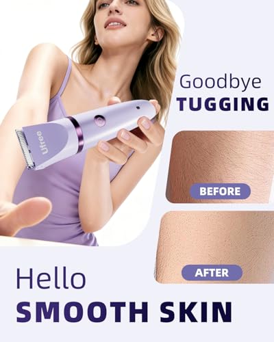 Ufree 3-in-1 Bikini Trimmer Electric Razors for Women, Gifts for - Product Imagery