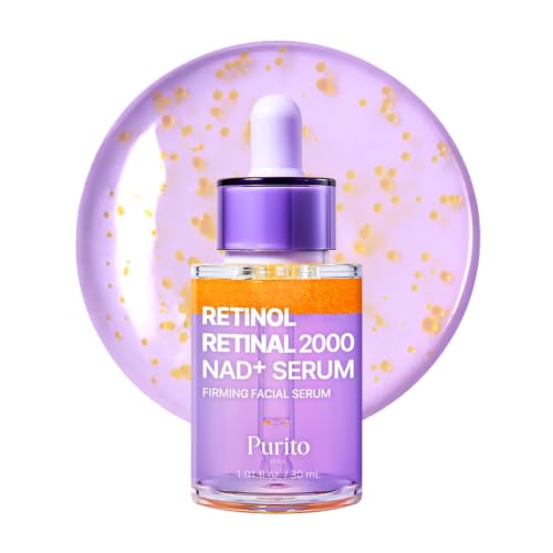 PURITO Retinol + Retinal Serum for Sensitive Skin, 1.01 fl.oz - Product Imagery