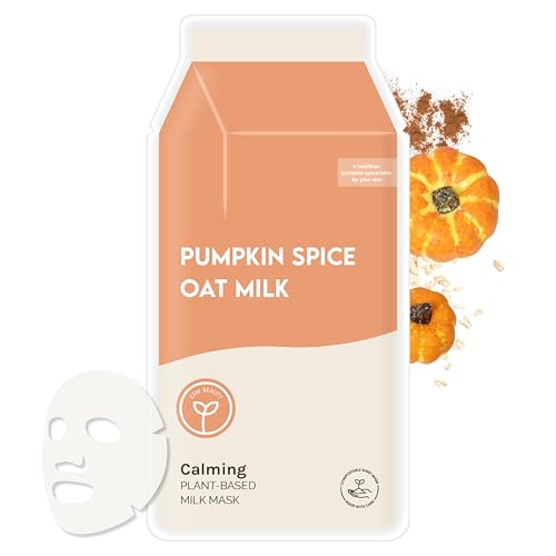 ESW Beauty Pumpkin Spice Oat Milk Face Mask, Korean Skin Care, 1 - Product Imagery