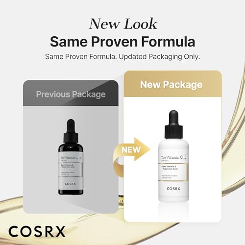 COSRX 13% Pure Vitamin C Serum for Face, Hydrating Facial Serum, - Product Imagery