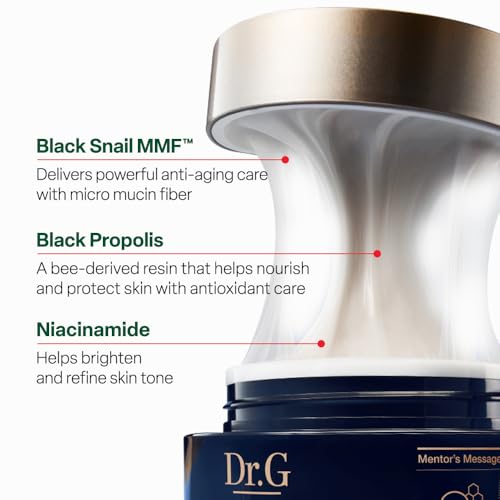 Dr.G Black Snail Face Cream, 1.69 fl oz - Product Imagery