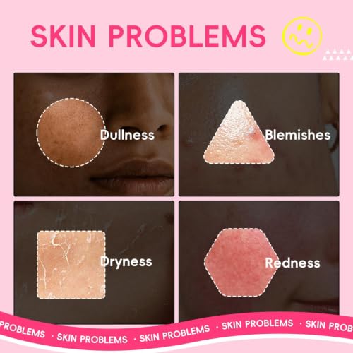 Watermelon & Niacinamide Skincare Set for Women Teens Girls, 6PCS - Product Imagery
