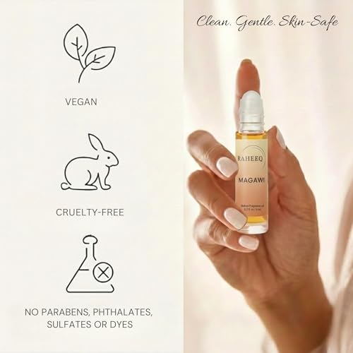 MAGAWI Coffee Perfume Oil Roll-On – Rich Creamy Gourmand - Product Imagery