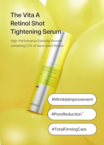 celimax The Vita A Retinol Shot Tightening Serum, 1.01 fl.oz - Product Imagery
