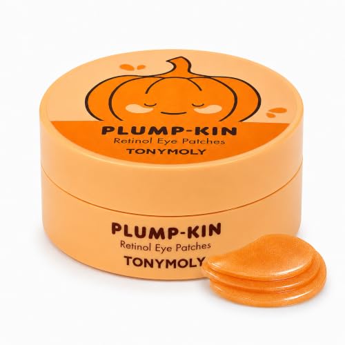 TONYMOLY Plump kin Pumpkin Retinol Under Eye Patch Dark - TONYMOLY Official Imagery - 1
