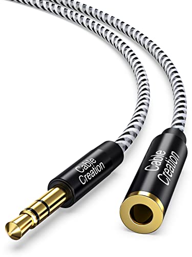 3.5mm Headphone Extension Cable, CableCreation 3.5mm Male to Fema by CableCreation - Angle View 1