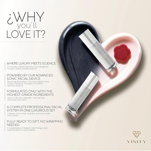 5-Step Korean Anti-Aging Skincare Set + Sonic Brush | Retinol, - Product Imagery