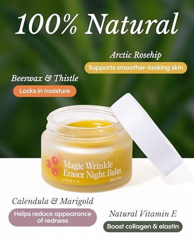 FRØYA Organics Magic Wrinkle Eraser Night Balm for Face (1.0 fl - Product Imagery