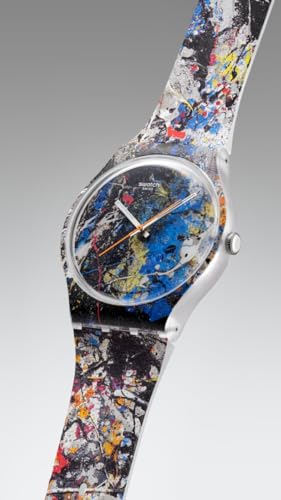 Swatch New Gent Unisex Casual Watch Polymer Transparent Quartz - Product Imagery