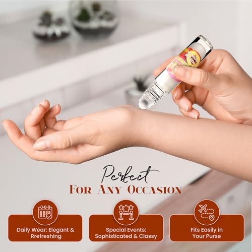 MOBETTER FRAGRANCE OILS A Peachy Fantasy Perfume Body Oil - Product Imagery