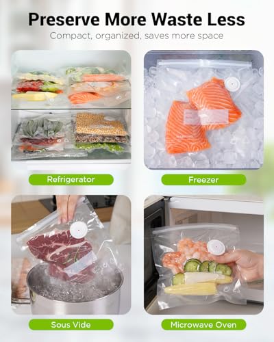 Compact Vacuum Sealer for Food, Cordless Handheld Vacuum Sealer - Product Imagery