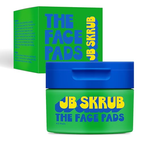 Acne Face Wipes for Teen Boys 40 Cleansing Pads with - JB SKRUB Official Imagery - 1