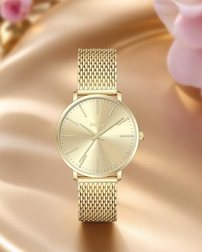 Women Simple Stylish Quartz Waterproof Japanese Movement Daily - Product Imagery