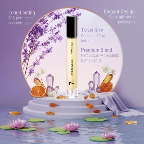 Mixology Perfume Pheromones Vanilla Floral Oil Perfume Unisex - Product Imagery