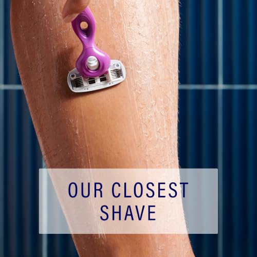 Schick Hydro Silk Moisture Razor Blade Refills, 4 Count | - Product Imagery