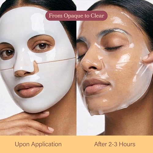 NEW 2026 Korean Collagen Face Mask Skincare (4 Pack) - Hydrogel - Product Imagery