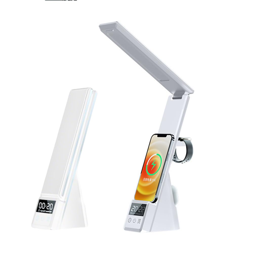IHAO 6in1 Multifunctional Foldable LED Table Lamp with - IHAO Official Imagery - 6