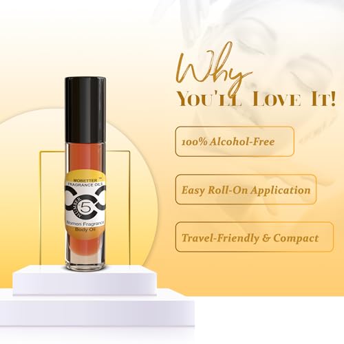 MOBETTER FRAGRANCE OILS Number 5 CCC Perfume Fragrance Body Oil - Product Imagery