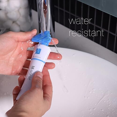 bt-Sonic Facial Cleansing Brush, Microsonic Handheld Silicone - Product Imagery