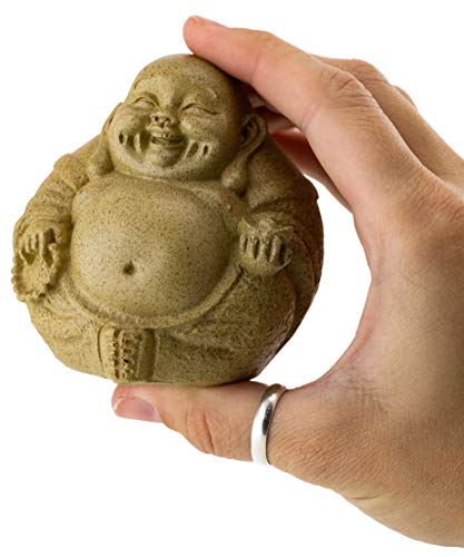 Top Collection Mini Happy Buddha Laughing Statue - Hand Painted - Product Imagery