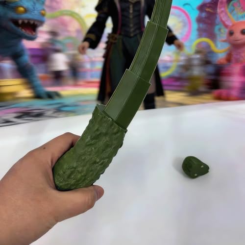 Pickle Gadget Transforming Fidget Sword, The Pickle Sickle, - Product Imagery