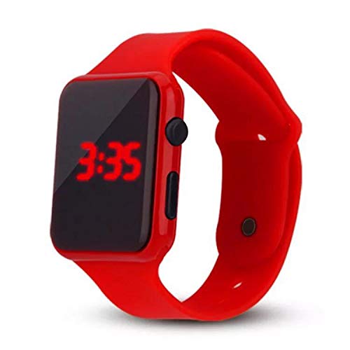 10 Pack Unisex Men Women LED Wrist Watch Silicone Electronic - Product Imagery