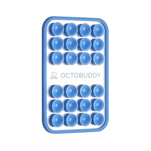 OCTOBUDDY Mirror - OG Suction Cup Phone Mount - Baby Blue Jay - Product Imagery
