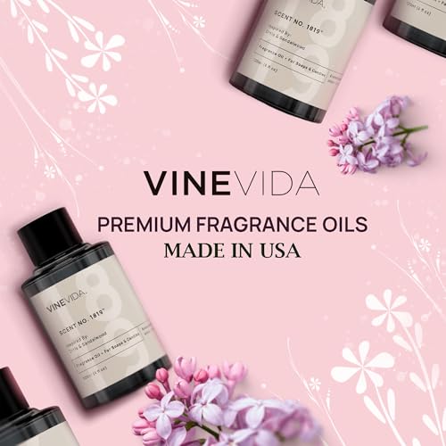 VINEVIDA [16 oz] Cashmere & Suede; Fragrance Oil for Candle - Product Imagery