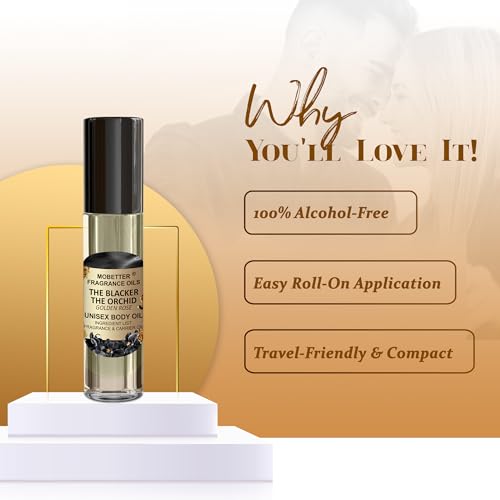 MOBETTER FRAGRANCE OILS The Blacker The Orchid Golden Rose - Product Imagery