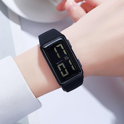 Gosasa Square Digital Leisure Sports Watch for Men & Women, - Product Imagery
