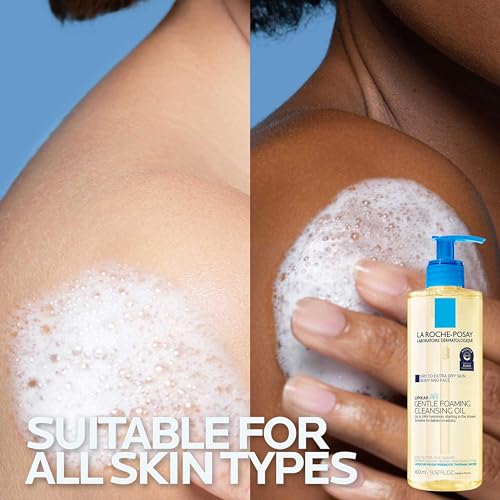 La Roche-Posay Lipikar AP+ Gentle Foaming Cleansing Oil, with - Product Imagery