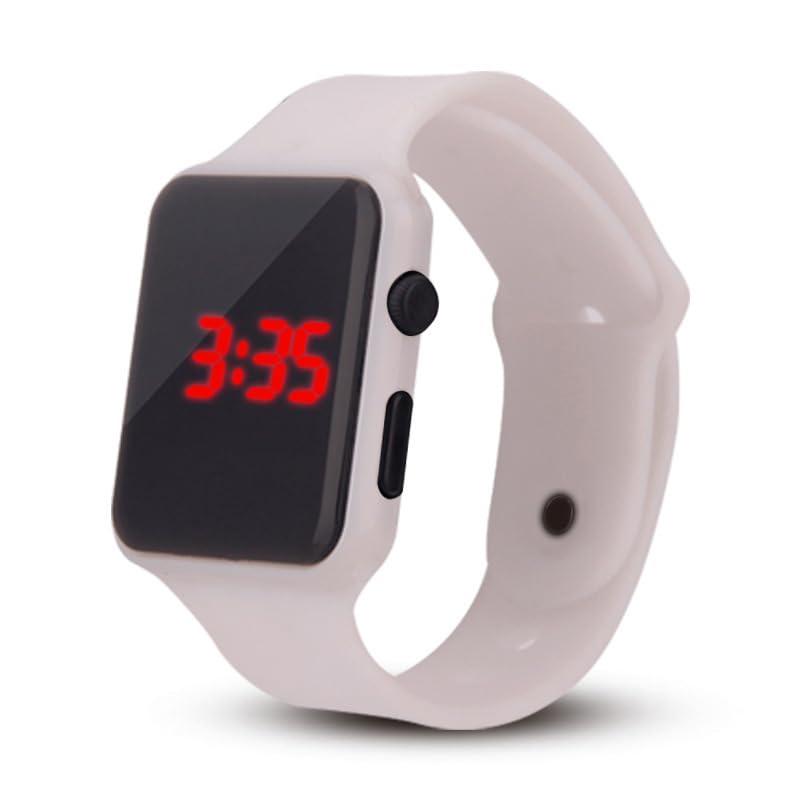 10 Pack Unisex Men Women LED Wrist Watch Silicone Electronic - Product Imagery