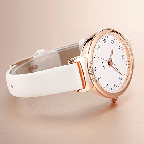 NUOVO Women's Silicone Sports Watch - Crystal Accented Leather - Product Imagery