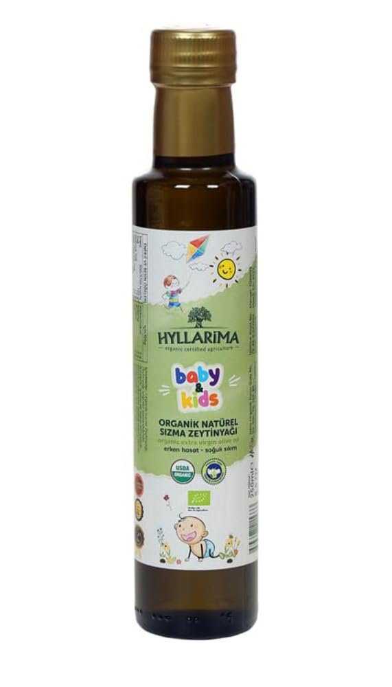 Hyllarima Organic Extra Virgin Olive Oil – 250 ml (8.45 fl oz) | - Product Imagery