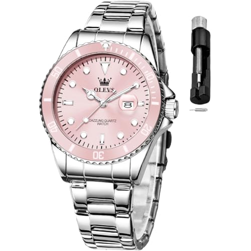 OLEVS Womens Watch Classic Dress Number Female Watches for - Product Imagery