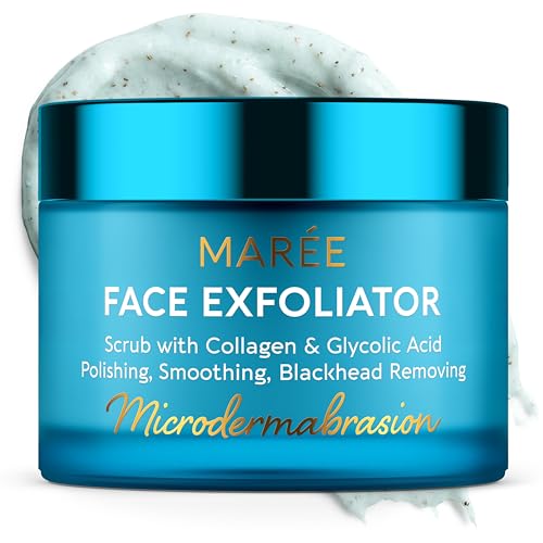MAREE Face Exfoliator – Microdermabrasion Facial Scrub & - Product Imagery