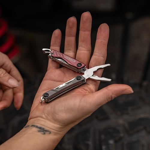 Gerber Dime 12-in-1 Mini Multitool Pliers, Pocket Knife, Bottle - Product Imagery