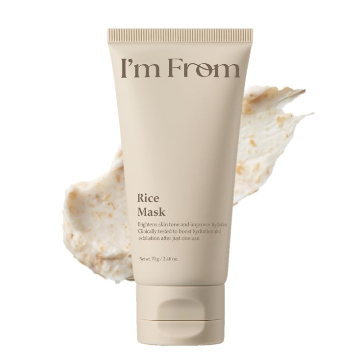 I'm From Rice Mask, Soft Exfoliating Wash-Off Rice Mask, - Product Imagery