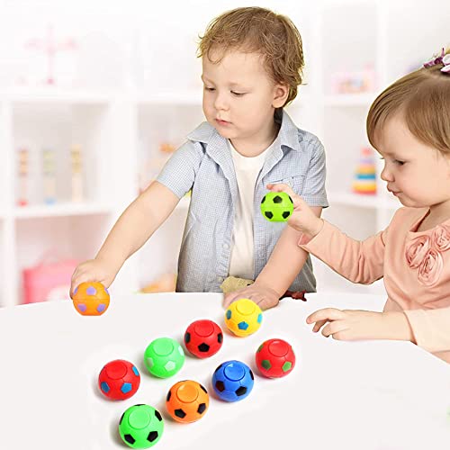 32 PCS Mini Fidget Spinners Soccer Ball Toys for Kids, Soccer - Product Imagery