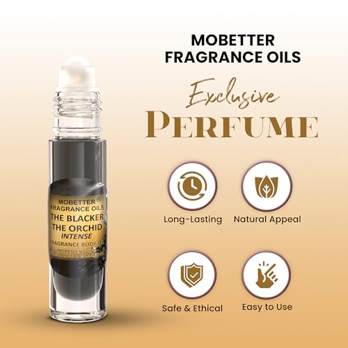 MOBETTER FRAGRANCE OILS The Blacker The Orchid Intense Perfume - Product Imagery