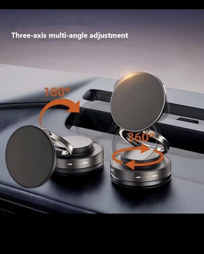 Magnetic Car Phone Mount Holder Dashboard 360° Rotation Strong - Product Imagery