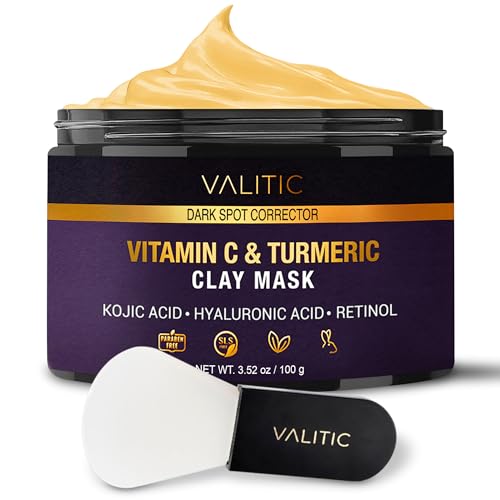 VALITIC Turmeric Vitamin C Clay Mask Face Dark Spot Remover - VALITIC Official Imagery - 1